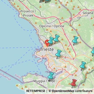 Mappa Via San Francesco D'Assisi, 34133 Trieste TS, Italia (6.07667)