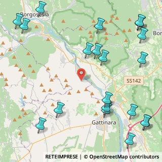 Mappa Parco Gessi, 28077 Prato Sesia NO, Italia (6.2015)