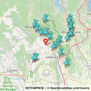 Mappa Parco Gessi, 28077 Prato Sesia NO, Italia (7.4175)