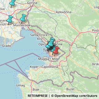 Mappa 34133 Trieste TS, Italia (10.55909)