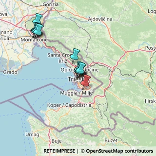 Mappa 34133 Trieste TS, Italia (14.17714)