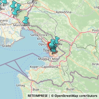 Mappa 34133 Trieste TS, Italia (25.31688)