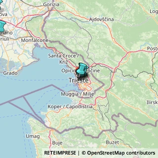 Mappa 34133 Trieste TS, Italia (30.76769)