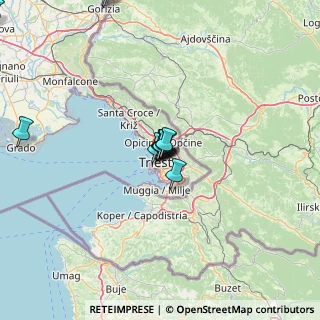 Mappa 34133 Trieste TS, Italia (13.14917)