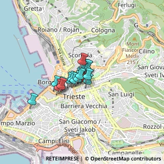 Mappa 34133 Trieste TS, Italia (0.435)