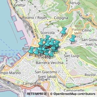 Mappa 34133 Trieste TS, Italia (0.416)