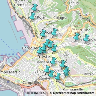 Mappa 34133 Trieste TS, Italia (0.954)
