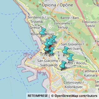 Mappa 34133 Trieste TS, Italia (0.995)