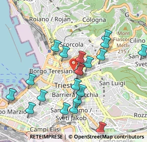 Mappa 34133 Trieste TS, Italia (0.974)