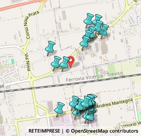 Mappa Via delle Forche, 35013 Cittadella PD, Italia (0.56786)