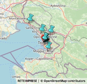 Mappa Via Roma, 34132 Trieste TS, Italia (3.71364)