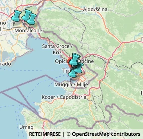 Mappa Via Roma, 34132 Trieste TS, Italia (26.90308)