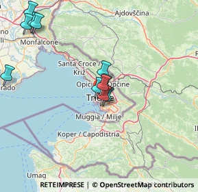 Mappa Via Roma, 34132 Trieste TS, Italia (14.75182)