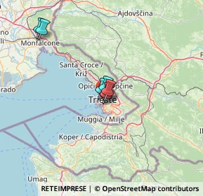 Mappa Via di Torre Bianca, 34132 Trieste TS, Italia (21.18091)