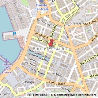 Mappa Via di Torre Bianca, 19, 34132 Trieste, Trieste (Friuli-Venezia Giulia)