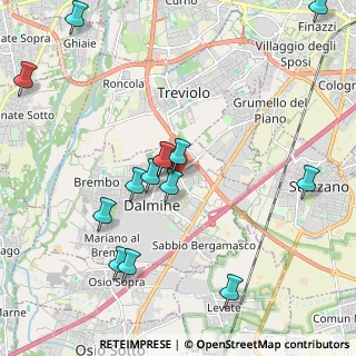 Mappa Via Fratelli Calvi, 24044 Dalmine BG, Italia (2.27786)