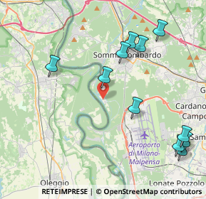 Mappa Località molino di mezzo, 21019 Somma lombardo VA, Italia (4.80455)