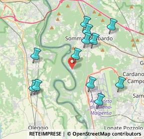Mappa Località molino di mezzo, 21019 Somma lombardo VA, Italia (3.95083)