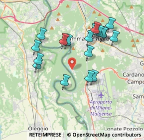 Mappa Località molino di mezzo, 21019 Somma lombardo VA, Italia (3.59722)