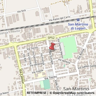 Mappa Viale Europa, 70, 35018 San Martino di Lupari, Padova (Veneto)