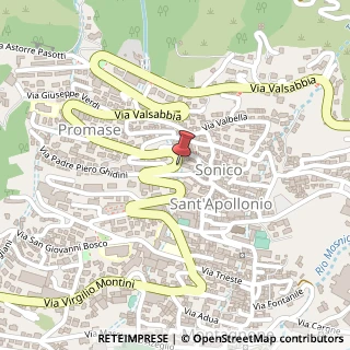 Mappa Via bertoli monsignor bonifacio 68, 25065 Lumezzane, Brescia (Lombardia)