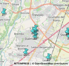 Mappa Via Cesare Battisti, 24044 Dalmine BG, Italia (2.43909)