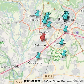 Mappa Via C. Battisti, 24044 Dalmine BG, Italia (4.895)