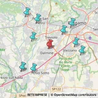 Mappa Via C. Battisti, 24044 Dalmine BG, Italia (4.69273)