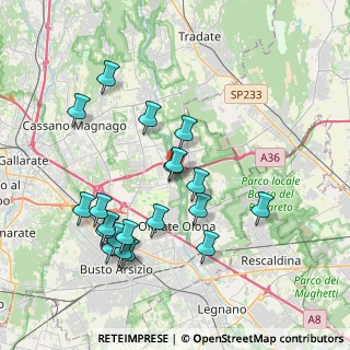 Mappa Via Tobler, 21058 Solbiate Olona VA, Italia (3.9115)
