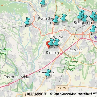 Mappa Via XXV Aprile, 24044 Dalmine BG, Italia (5.89923)