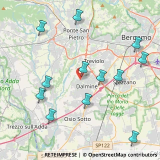 Mappa Via XXV Aprile, 24044 Dalmine BG, Italia (4.89833)