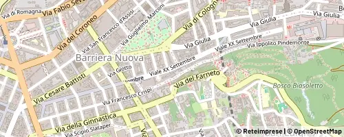 Mappa Trieste