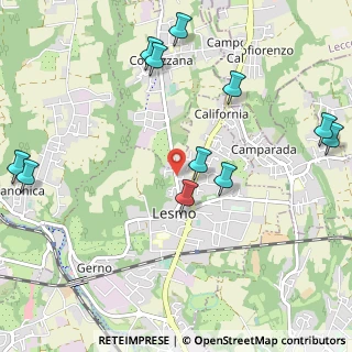 Mappa Via Augusto Messa, 20855 Lesmo MB, Italia (1.26727)