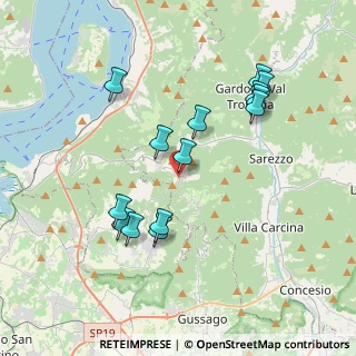 Mappa Via Ome, 25060 Polaveno BS, Italia (3.67571)