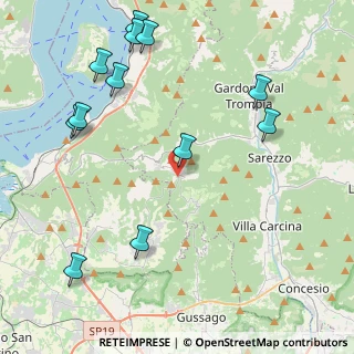 Mappa Via Ome, 25060 Polaveno BS, Italia (5.22667)
