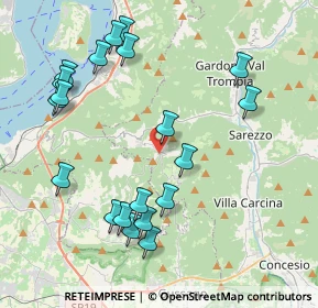 Mappa Via Ome, 25060 Polaveno BS, Italia (4.447)