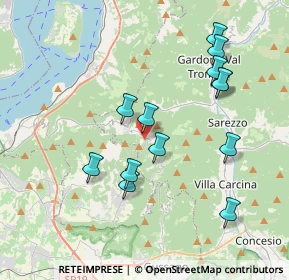 Mappa Via Ome, 25060 Polaveno BS, Italia (3.74231)