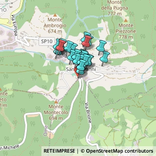 Mappa Via Ome, 25060 Polaveno BS, Italia (0.25357)