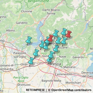 Mappa Via Ome, 25060 Polaveno BS, Italia (9.78733)
