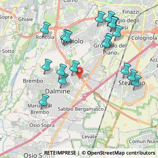 Mappa Via Zelasco Giovanni e Rodolfo, 24044 Dalmine BG, Italia (2.30389)