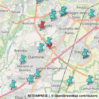 Mappa Via Zelasco Giovanni e Rodolfo, 24044 Dalmine BG, Italia (2.97529)