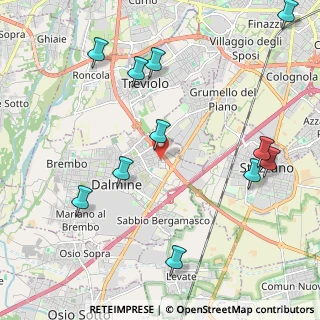 Mappa Via Zelasco Giovanni e Rodolfo, 24044 Dalmine BG, Italia (2.49273)