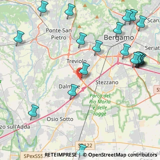 Mappa Via Zelasco Giovanni e Rodolfo, 24044 Dalmine BG, Italia (5.8825)