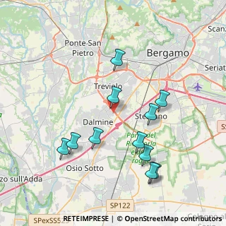 Mappa Via Zelasco Giovanni e Rodolfo, 24044 Dalmine BG, Italia (3.93091)
