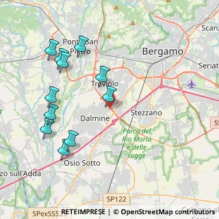 Mappa Via Zelasco Giovanni e Rodolfo, 24044 Dalmine BG, Italia (4.40545)