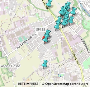 Mappa Via Trieste, 20847 Albiate MB, Italia (0.5475)