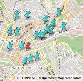 Mappa Via Ireneo della Croce, 34126 Trieste TS, Italia (0.453)