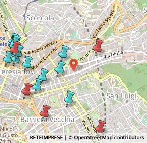 Mappa Via Ireneo della Croce, 34126 Trieste TS, Italia (0.69)