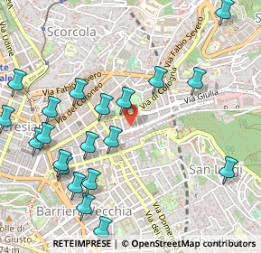 Mappa Via Ireneo della Croce, 34126 Trieste TS, Italia (0.619)