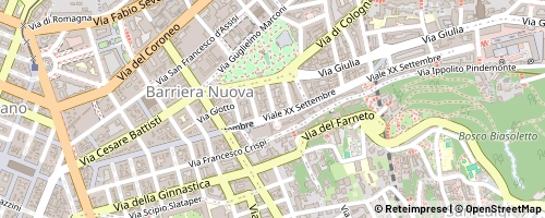 Mappa Trieste